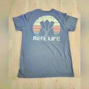 Reel life mens tee size medium